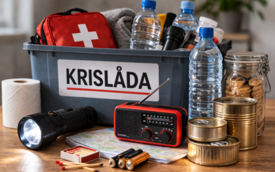 Krislåda utrustning – se till att din krislåda är komplett